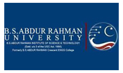 BS Abdur Rahman University